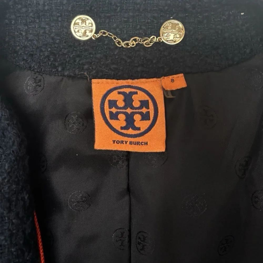 Tory Burch chic navy
